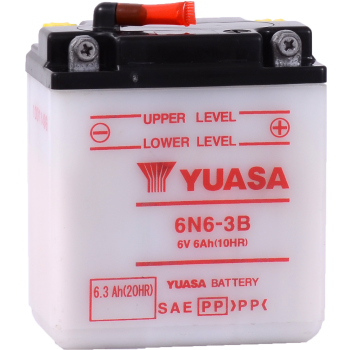 Baterie moto Yuasa 6V 6.3Ah (6N6-3B)