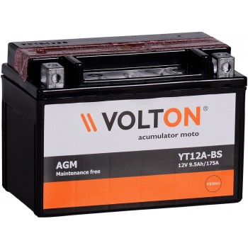 Baterie moto Volton MF 12V 9.5Ah (YT12A-BS)