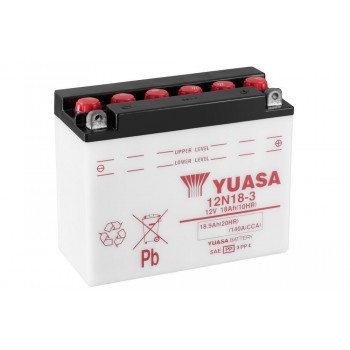 Baterie moto Yuasa 12V 18Ah (12N18-3) 