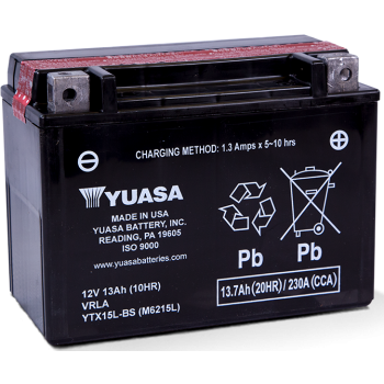 Baterie moto Yuasa FA 12V 13Ah (YTX15L-BS)