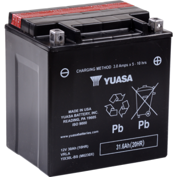 Baterie moto Yuasa AGM 12V 30Ah (YIX30L-BS-PW)