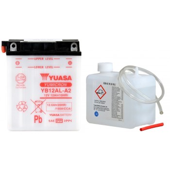 Baterie moto Yuasa YuMicron 12V 12Ah (YB12AL-A2)