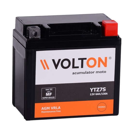 flask Eradicate Compassion Baterie moto Volton FA 12V 6Ah (YTZ7S)