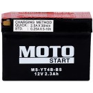 Baterie moto Moto Start 12V 2.3Ah (YT4B-BS)